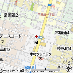 愛知県一宮市松降通8丁目12周辺の地図