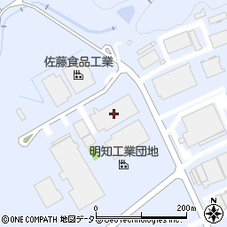 北川工業明知テクノセンター周辺の地図