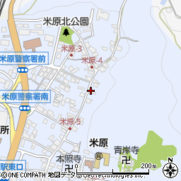 滋賀県米原市米原645周辺の地図