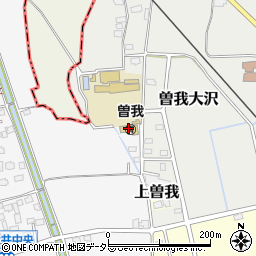 小田原市立曽我保育園周辺の地図