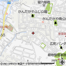カサジュール鎌倉周辺の地図