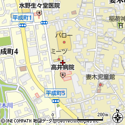 岐阜県土岐市妻木町1657周辺の地図