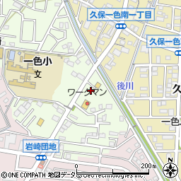 愛知県小牧市久保一色3374-3周辺の地図