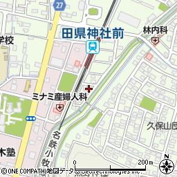 愛知県小牧市久保一色1112周辺の地図