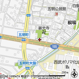 愛知県江南市五明町当光地389周辺の地図