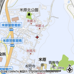 滋賀県米原市米原602周辺の地図
