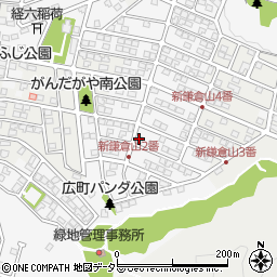 鎌倉市立　腰越保育園周辺の地図