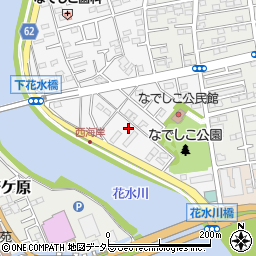 神奈川県平塚市撫子原11-22周辺の地図