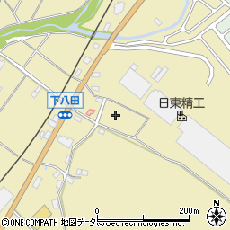 京都府綾部市下八田町菩提口周辺の地図