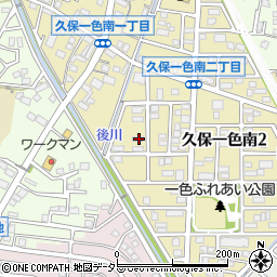 愛知県小牧市久保一色南2丁目225周辺の地図