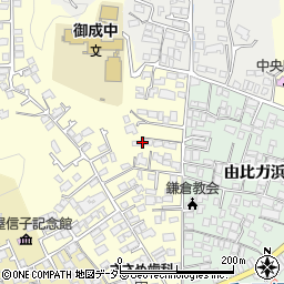 神奈川県鎌倉市笹目町3周辺の地図