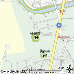 京都府綾部市里町清水周辺の地図