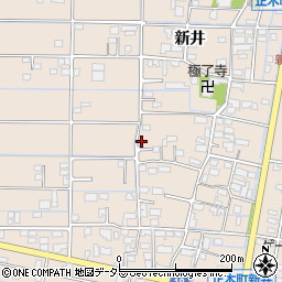 岐阜県羽島市正木町新井700-5周辺の地図