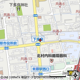 チケパ米原駅前第７駐車場周辺の地図