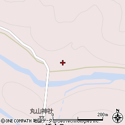 京都府綾部市橋上町（照用）周辺の地図