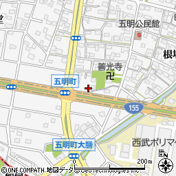 愛知県江南市五明町当光地355周辺の地図