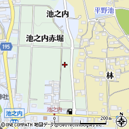 愛知県小牧市池之内赤堀95周辺の地図