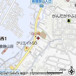 神奈川県鎌倉市津701周辺の地図