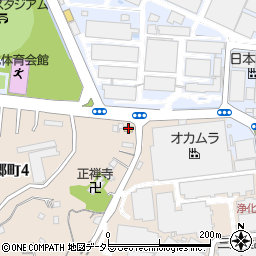 ファミリーマート横須賀追浜店周辺の地図