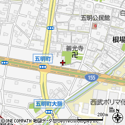愛知県江南市五明町当光地387周辺の地図