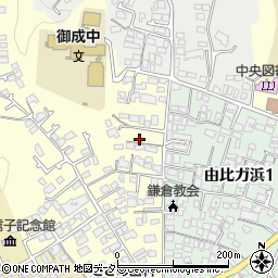 神奈川県鎌倉市笹目町3-4周辺の地図