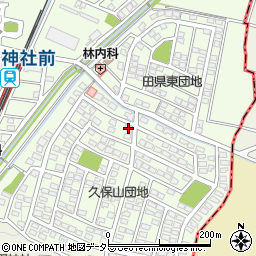 愛知県小牧市久保一色216-45周辺の地図