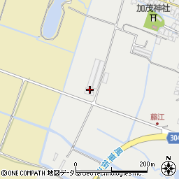 滋賀県高島市安曇川町四津川375周辺の地図