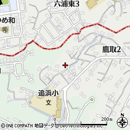 神奈川県横須賀市鷹取2丁目11-12周辺の地図