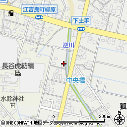 岐阜県羽島市竹鼻町狐穴1753-2周辺の地図