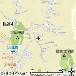 長谷・五十嵐　表具店周辺の地図