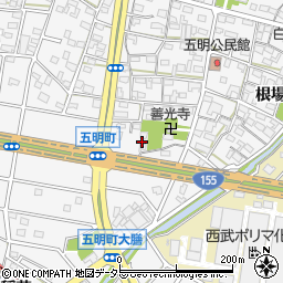 愛知県江南市五明町当光地386周辺の地図