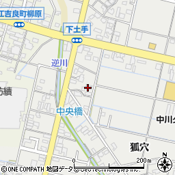 岐阜県羽島市竹鼻町狐穴228周辺の地図