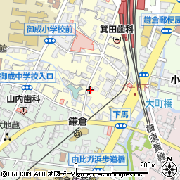 グランドール鎌倉周辺の地図