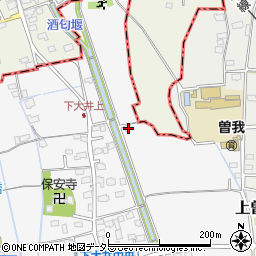 神奈川県小田原市下大井119周辺の地図