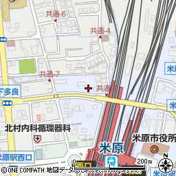 チケパ米原駅前第１２駐車場周辺の地図