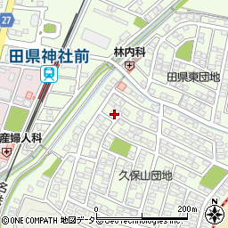 愛知県小牧市久保一色216-55周辺の地図