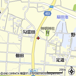 愛知県小牧市野口勾當田22周辺の地図