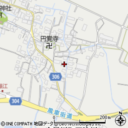 滋賀県高島市安曇川町四津川551周辺の地図