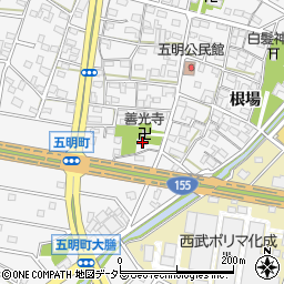愛知県江南市五明町当光地383周辺の地図