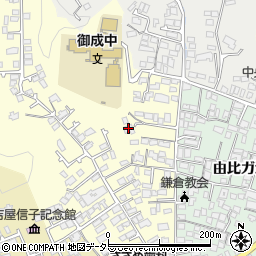 神奈川県鎌倉市笹目町3-1周辺の地図