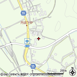 京都府福知山市中1991周辺の地図