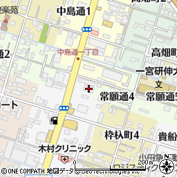 愛知県一宮市松降通8丁目23周辺の地図