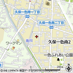 愛知県小牧市久保一色南2丁目222周辺の地図