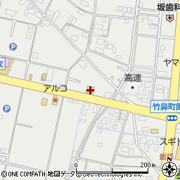 岐阜県羽島市竹鼻町狐穴448-1周辺の地図