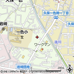 愛知県小牧市久保一色3369周辺の地図