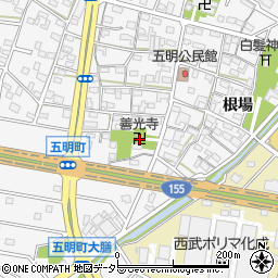 愛知県江南市五明町当光地384周辺の地図