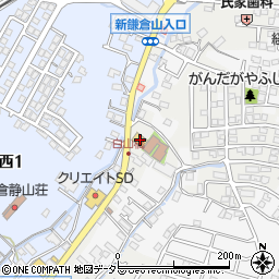 神奈川県鎌倉市津709周辺の地図
