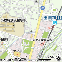 愛知県小牧市久保一色1126周辺の地図