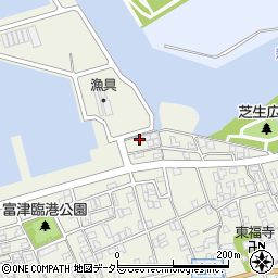 千葉県富津市富津2743周辺の地図