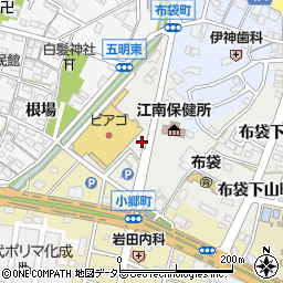 愛知銀行ピアゴ布袋店 ＡＴＭ周辺の地図